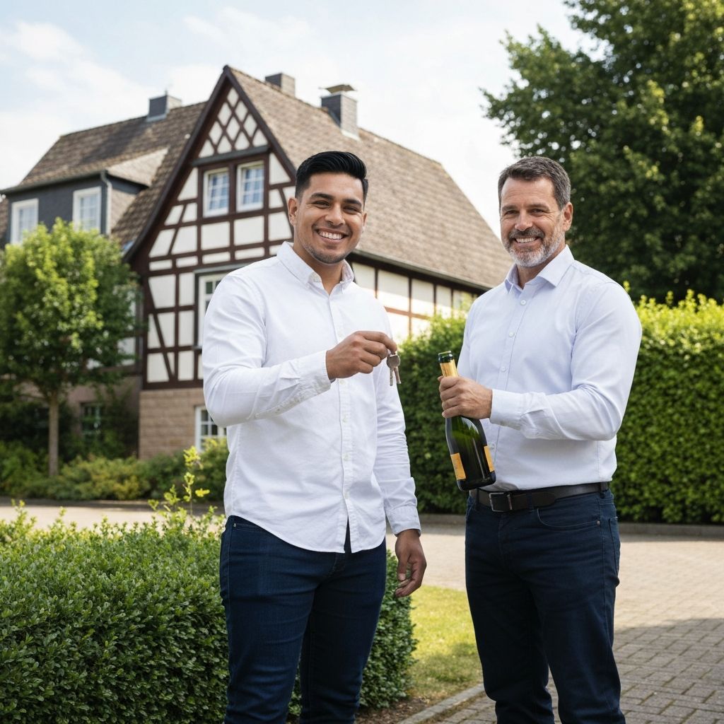 Schlüsselübergabe
